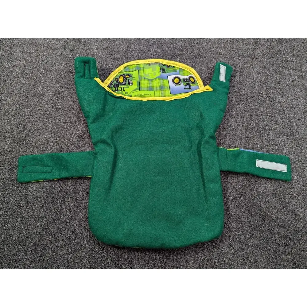 John Deere Vest for Dogs & Cats Cozy Fleece Lined Fabric Outter Small to Med